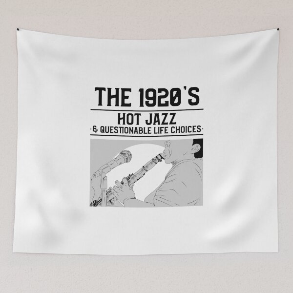 Item preview, The 1920s Hot Jazz and Questionable Life Choices designed and sold by BdawgsFactory.