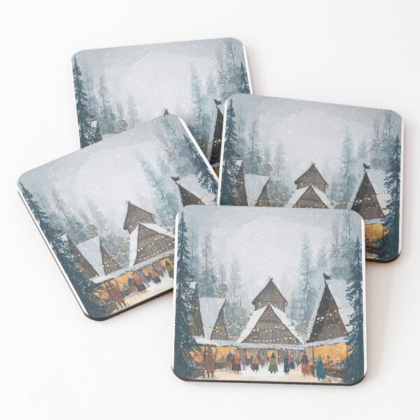 Item preview, Scandinavian Christmas — Simple Elegance designed and sold by MidArtForge.