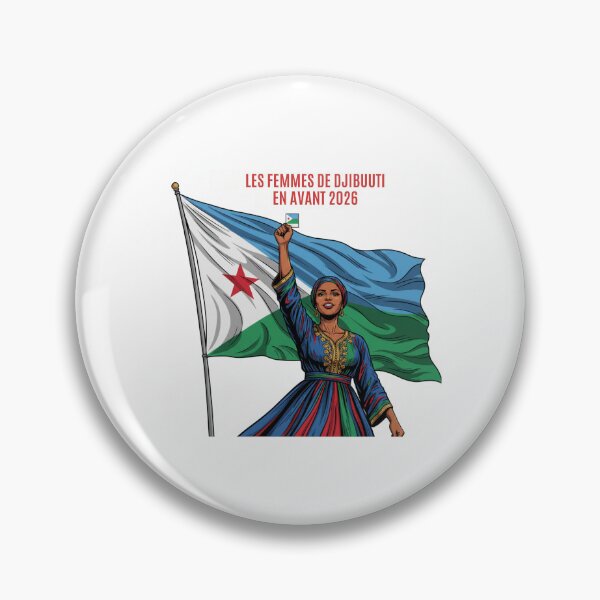 Item preview, Les Femmes de Djibuuti En Avant 2026 - Women's Empowerment Design designed and sold by DjibProp.