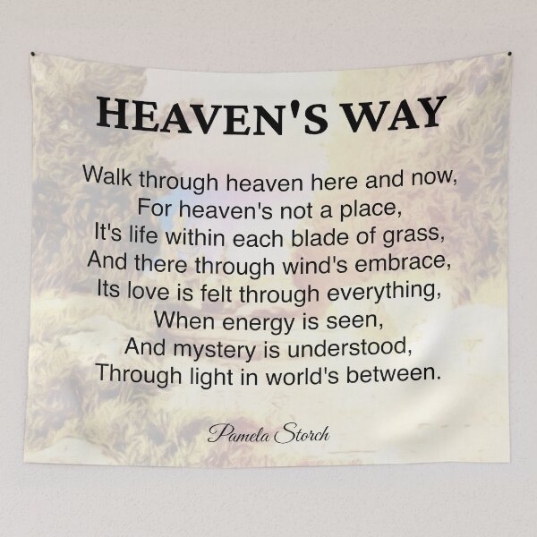 Item preview, Heaven's Way Poem by Pamela Storch designed and sold by Pamela Storch.