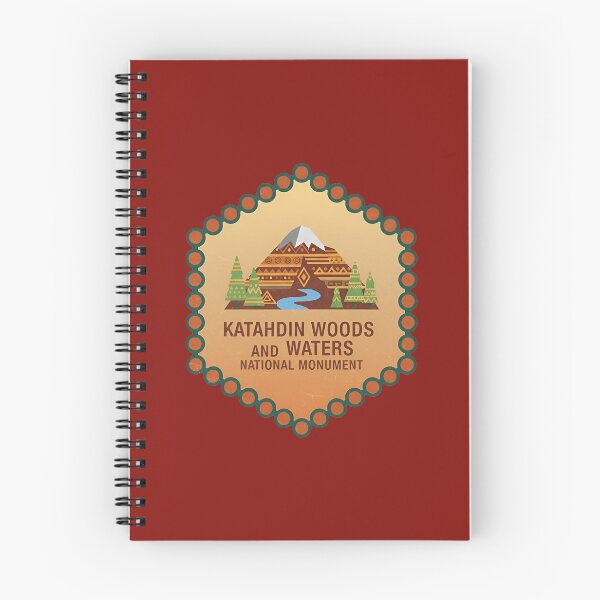 Item preview, Katahdin Woods and Water National Monument  designed and sold by Broken Antler Designs .