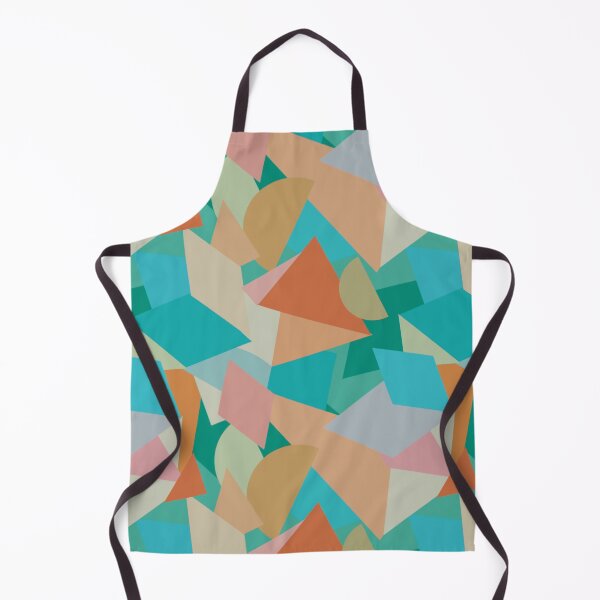 Item preview, Modern Colorful Shapes Abstract Print designed and sold by Leufia.