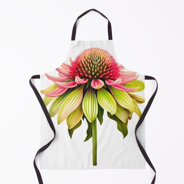 Item preview, Vibrant Stylized Echinacea Flower Illustration designed and sold by CharlieDesings.