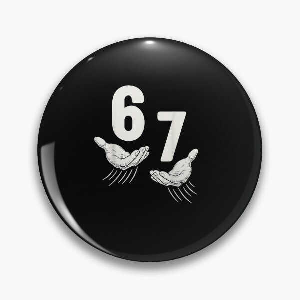 Item preview, 67 Symbolic Number Art – Minimal Hands Illustration Design designed and sold by Wear the Art.