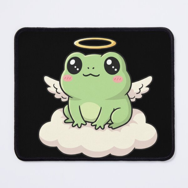 Item preview, Angel Mr. Frog – Cute Kawaii Baby Frog Angel T-Shirt designed and sold by harinshop ⭐⭐⭐⭐⭐.