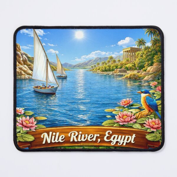 Item preview, Nile River, Egypt designed and sold by Myra365Art.