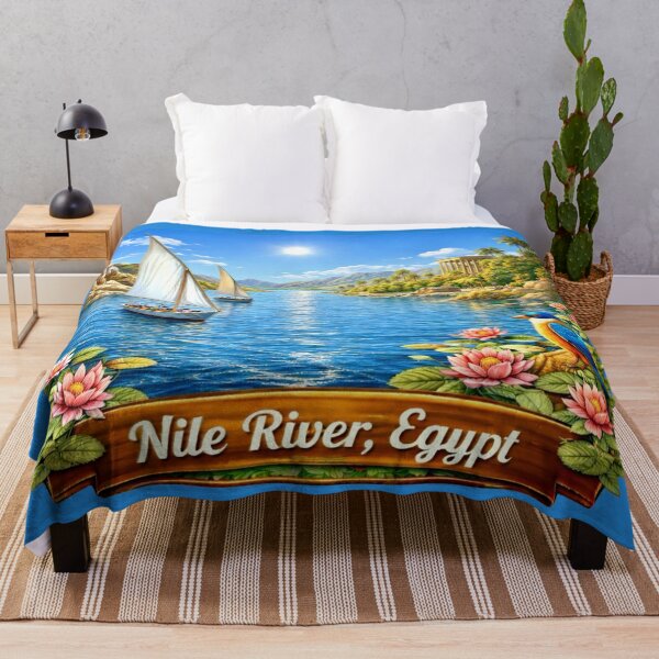 Item preview, Nile River, Egypt designed and sold by Myra365Art.