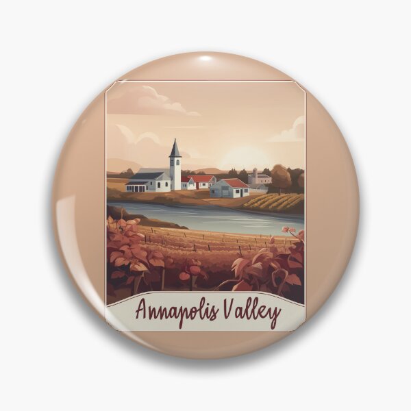 Item preview, Annapolis Valley Nova Scotia Vineyard Farm Landscape Canada NS Bay of Fundy designed and sold by meganohm.