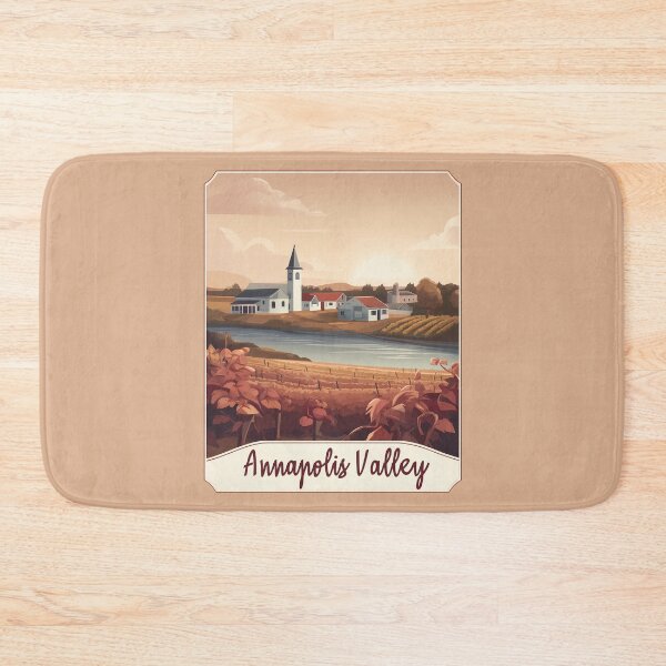 Item preview, Annapolis Valley Nova Scotia Vineyard Farm Landscape Canada NS Bay of Fundy designed and sold by meganohm.