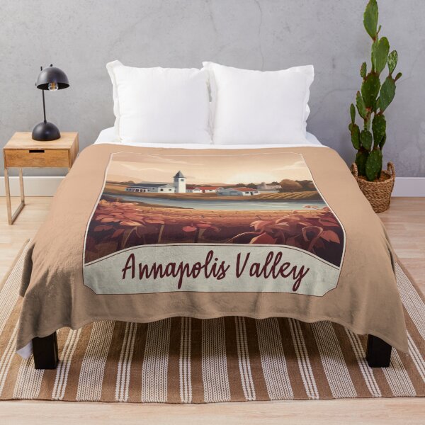 Item preview, Annapolis Valley Nova Scotia Vineyard Farm Landscape Canada NS Bay of Fundy designed and sold by meganohm.