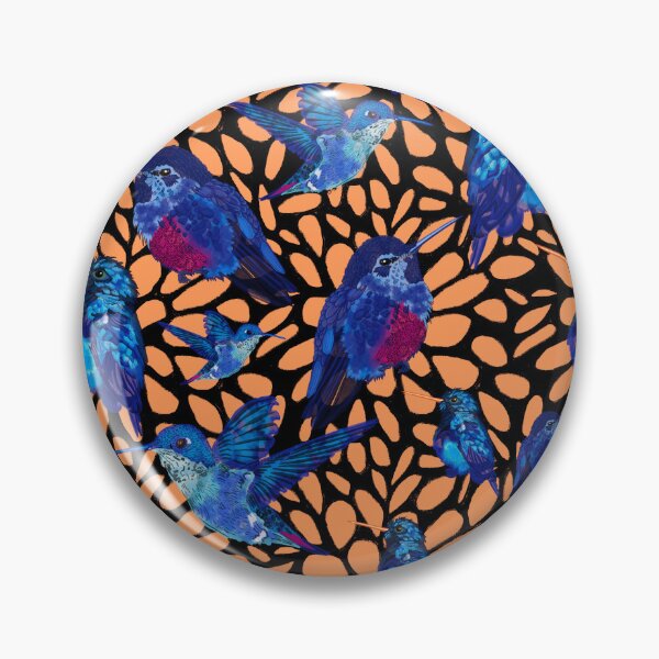 Item preview, Hummingbird Orbs-Orange designed and sold by deblevart.