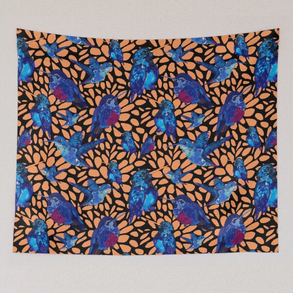 Item preview, Hummingbird Orbs-Orange designed and sold by deblevart.