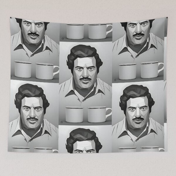 Item preview, Pablo Escobar Mug Shot II designed and sold by Jon-Baran.
