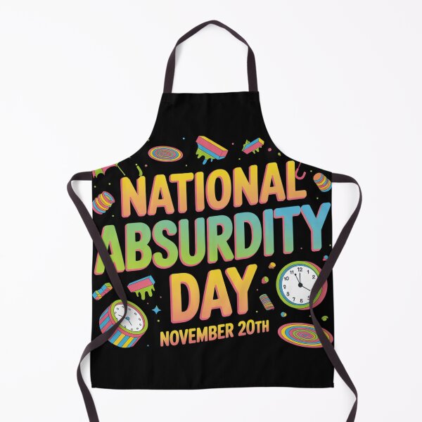 Item preview, National Absurdity day november 20th designed and sold by DreamOnShirts.