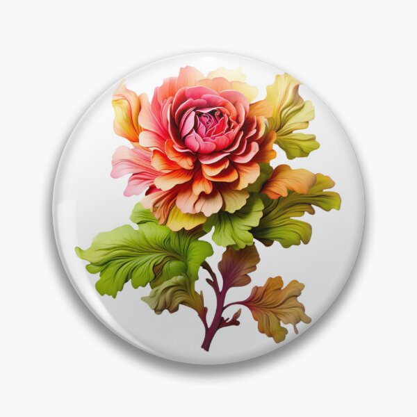 Item preview, Vibrant Neo-Baroque Floral Illustration designed and sold by CharlieDesings.