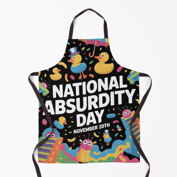 Item preview, National Absurdity day november 20th designed and sold by DreamOnShirts.