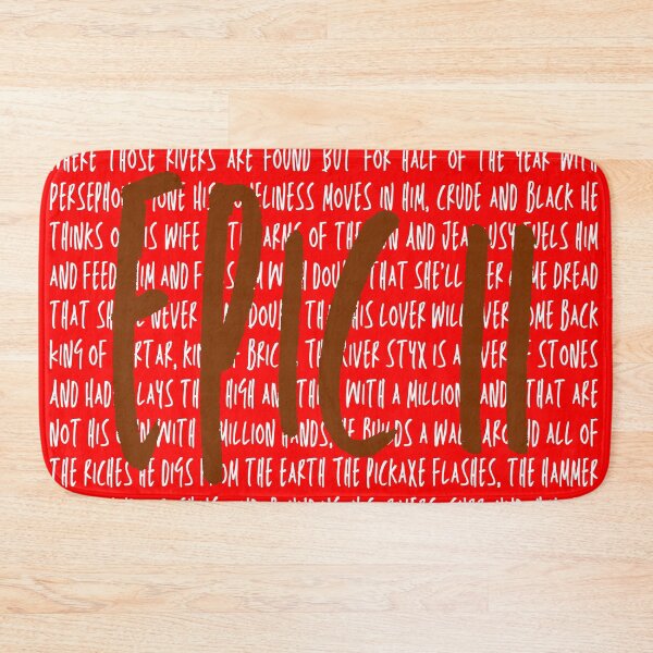 Item preview, Hadestown Lyrics designed and sold by broadwaygirl142.