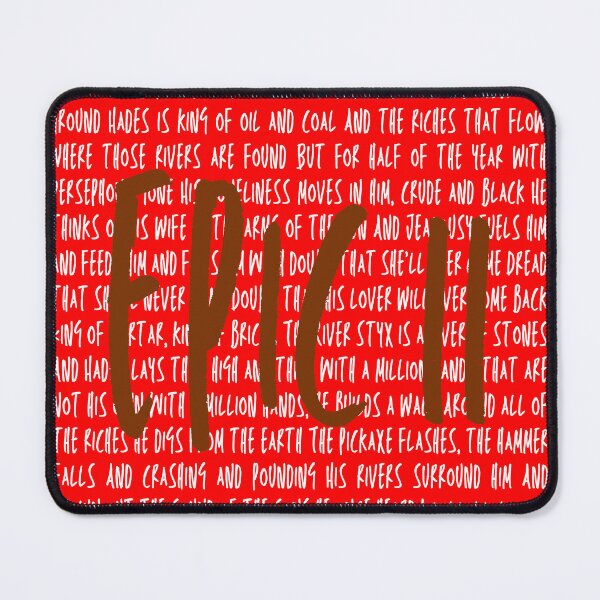 Item preview, Hadestown Lyrics designed and sold by broadwaygirl142.