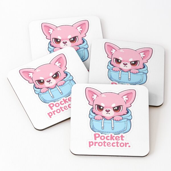 Item preview, Pocket Protector Angry Chihuahua designed and sold by Furvisors.