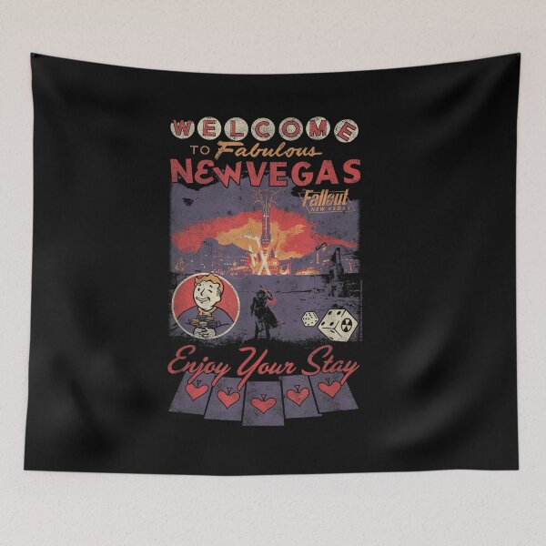 Item preview, Retro Post-Apocalyptic Vegas Fan Art – Vintage Wasteland Illustration designed and sold by Wear the Art.