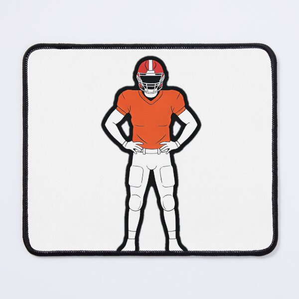 Item preview, American Football Player Silhouette at Sunset designed and sold by SunkenCost.