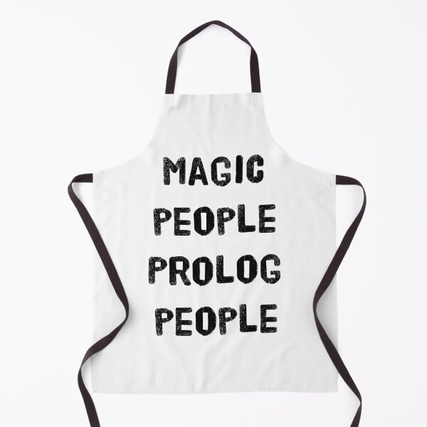 Item preview, Magic People, Prolog People – Logic Programming Humor designed and sold by Nerd Romance Café.