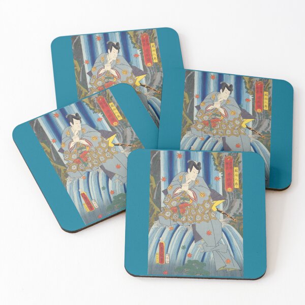 Item preview, VintageJapan, Ukiyoe A contest of magic scenes by Toyokuni Utagawa, Japanese art, woodblock, magic, ninja, Wall art, Puzzle, designed and sold by VintageJapan for Japanese woodblock, Ukiyoe, Retro art and more.