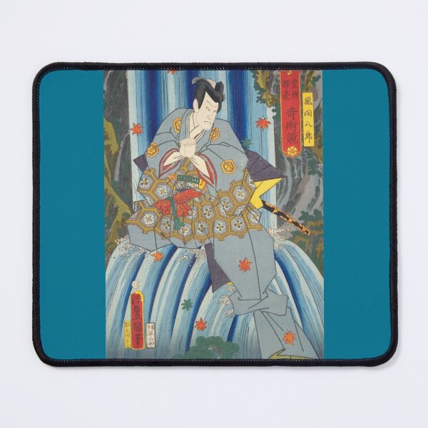 Item preview, VintageJapan, Ukiyoe A contest of magic scenes by Toyokuni Utagawa, Japanese art, woodblock, magic, ninja, Wall art, Puzzle, designed and sold by VintageJapan for Japanese woodblock, Ukiyoe, Retro art and more.