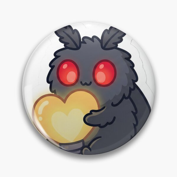 Item preview, Cute Mothman Valentine Sticker Love You Like A Lamp designed and sold by StickyGuys.