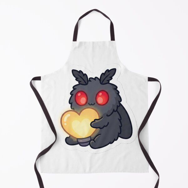 Item preview, Cute Mothman Valentine Sticker Love You Like A Lamp designed and sold by StickyGuys.