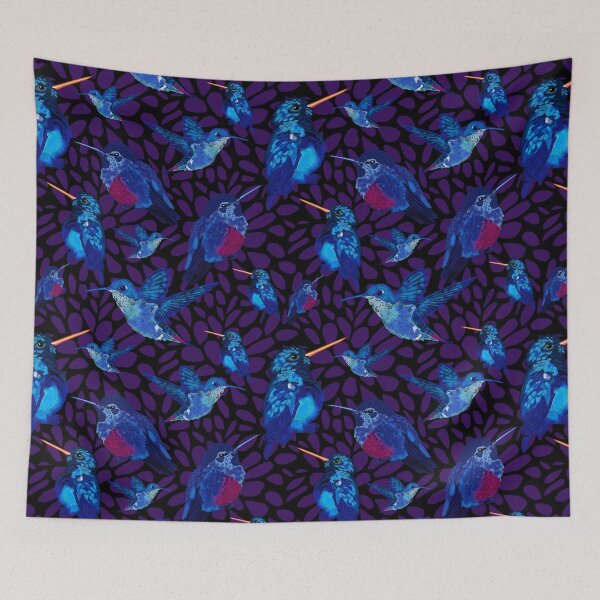 Item preview, Hummingbird Orbs-Purple designed and sold by deblevart.