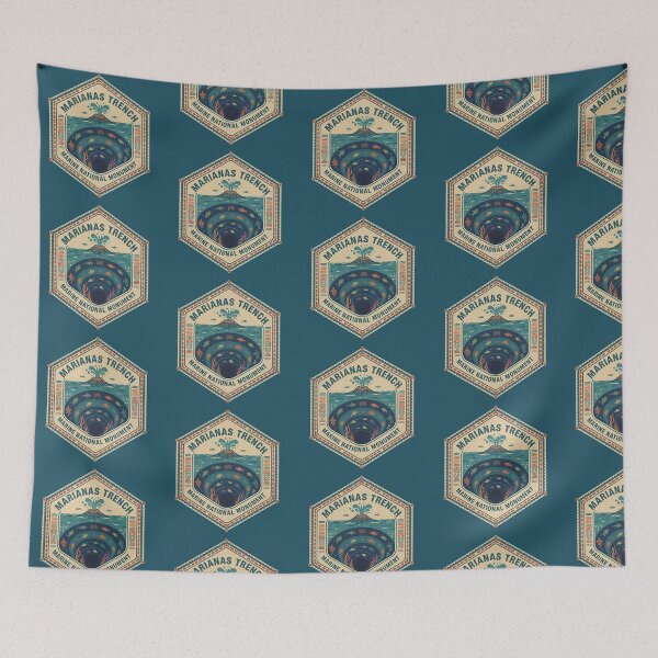 Item preview, Marianas Trench Marine National Monument designed and sold by Broken Antler Designs .