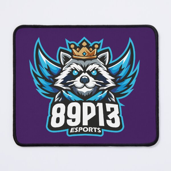 Item preview, Blue Winged Raccoon Mascot Logo | Fantasy Animal E-Sport Design designed and sold by MerlinWear.