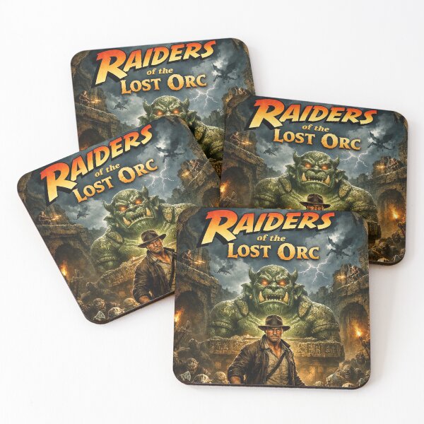 Item preview, Raiders of the Lost Orc — Epic Fantasy Adventure Art designed and sold by DiamondSkyShirt.