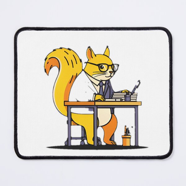 Item preview, Squirrel Accountant at Work designed and sold by SunkenCost.
