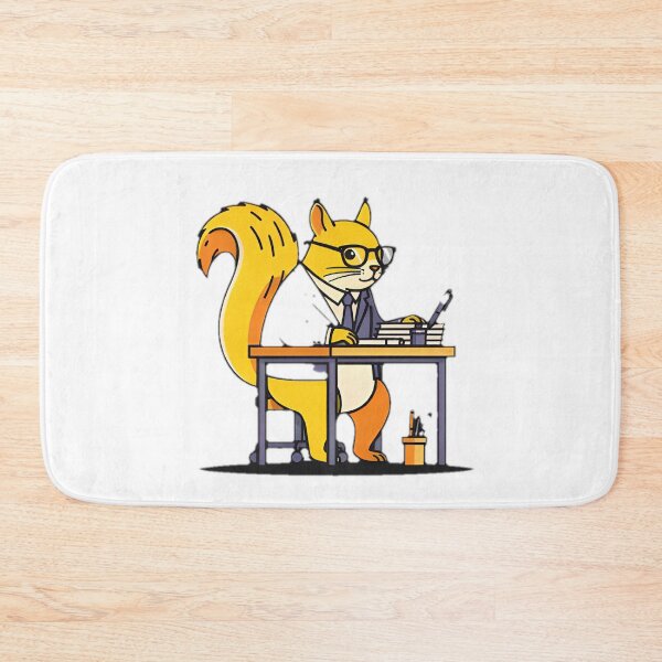 Item preview, Squirrel Accountant at Work designed and sold by SunkenCost.