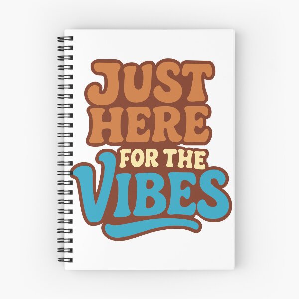 Item preview, Just Here For The Vibes designed and sold by Nevermore Prints.