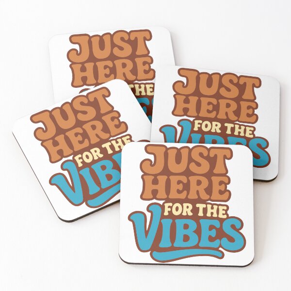 Item preview, Just Here For The Vibes designed and sold by Nevermore Prints.