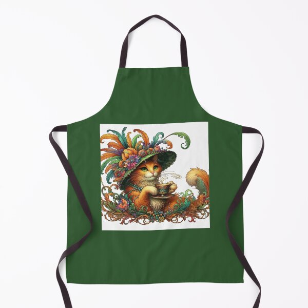 Item preview, Fancy Victorian Tea Party Cat designed and sold by Pukisdaizi.