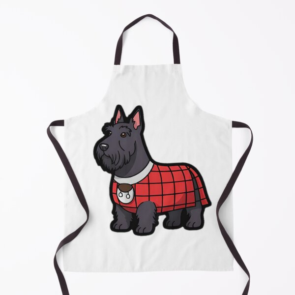 Aperçu de l'œuvre Chien Scottish Terrier portant un kilt créée et vendue par SunkenCost.