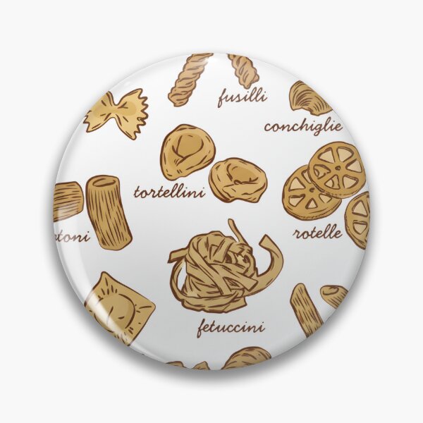 Item preview, Italian Pasta Shapes Heavyweight designed and sold by DesignDenDo ⭐⭐⭐⭐⭐.