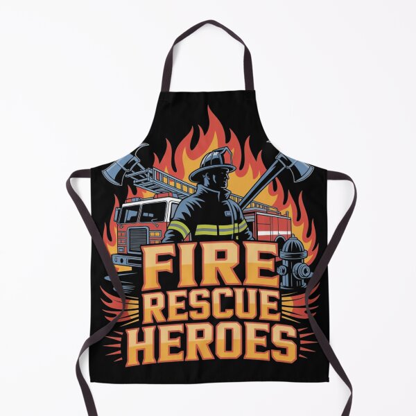 Item preview, Born to Fight Fire – Firefighter Hero Design designed and sold by DreamOnShirts.