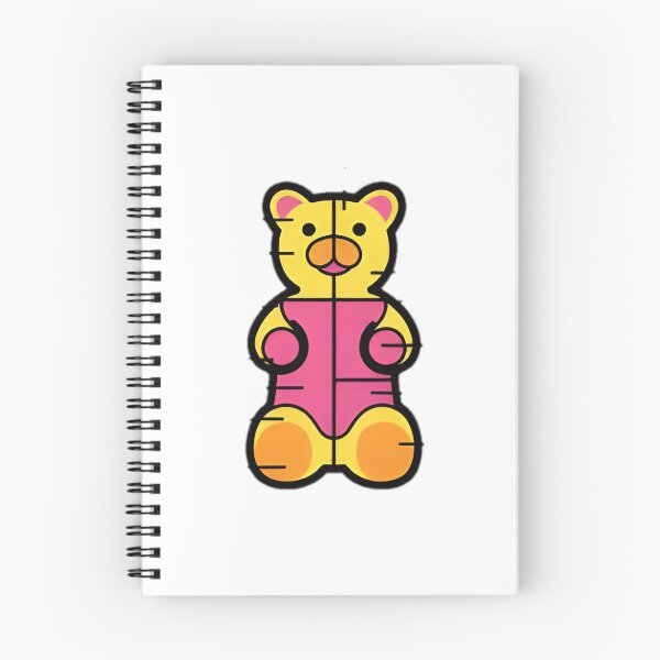 Item preview, Gummy Bear Anatomy Diagram Illustration designed and sold by SunkenCost.