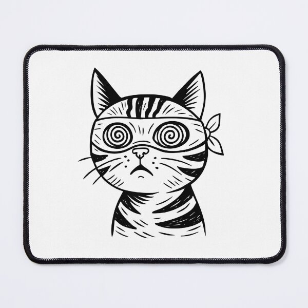 Item preview, Hipnotized Ninja Cat designed and sold by Nope Cats.