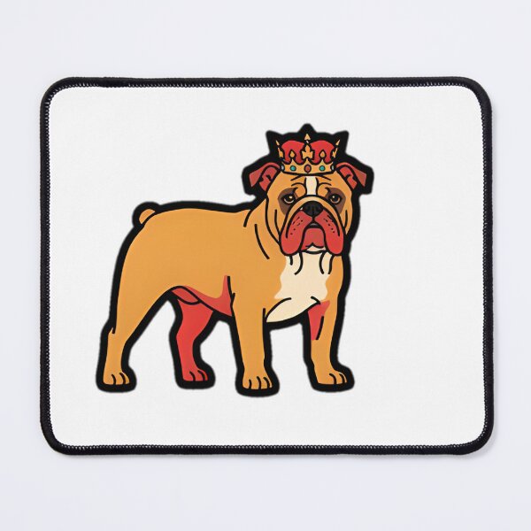 Item preview, Regal Bulldog with Jewels Crown designed and sold by SunkenCost.