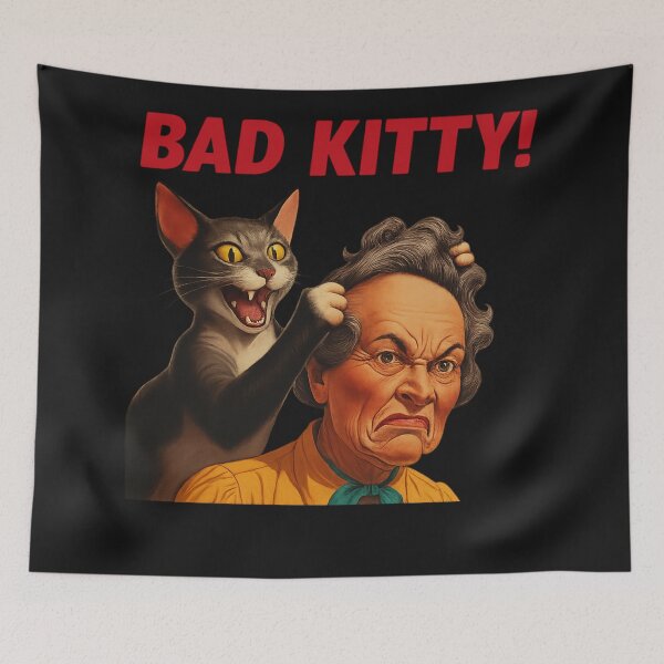 Item preview, Bad Kitty! designed and sold by Cats and Other Things.