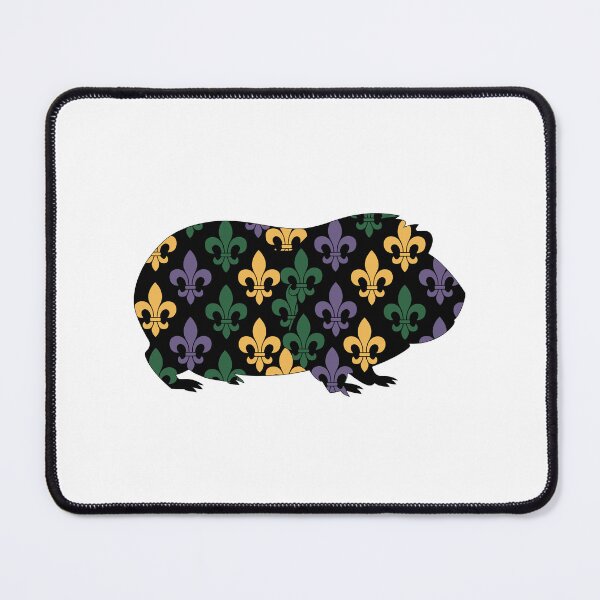 Item preview, Guinea Pig with Fleur-de-lis Pattern designed and sold by jkrphoto.