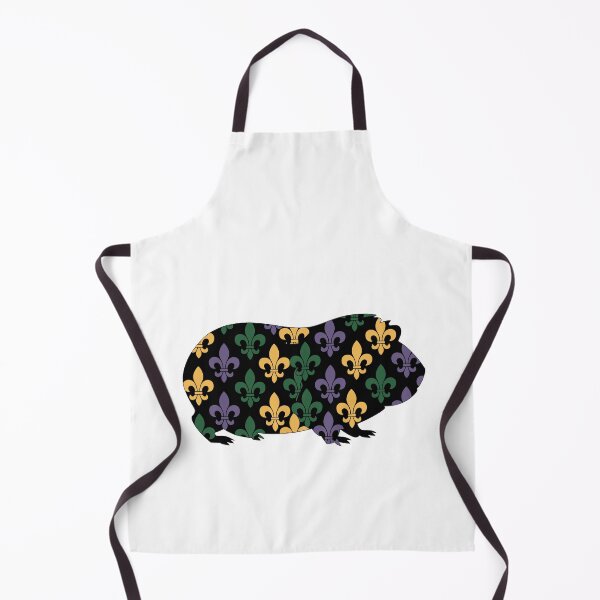 Item preview, Guinea Pig with Fleur-de-lis Pattern designed and sold by jkrphoto.