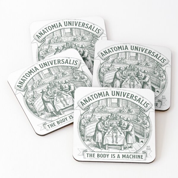 Item preview, Dark Academia-Anatomia Universalis EST 1543 designed and sold by w66aboo.