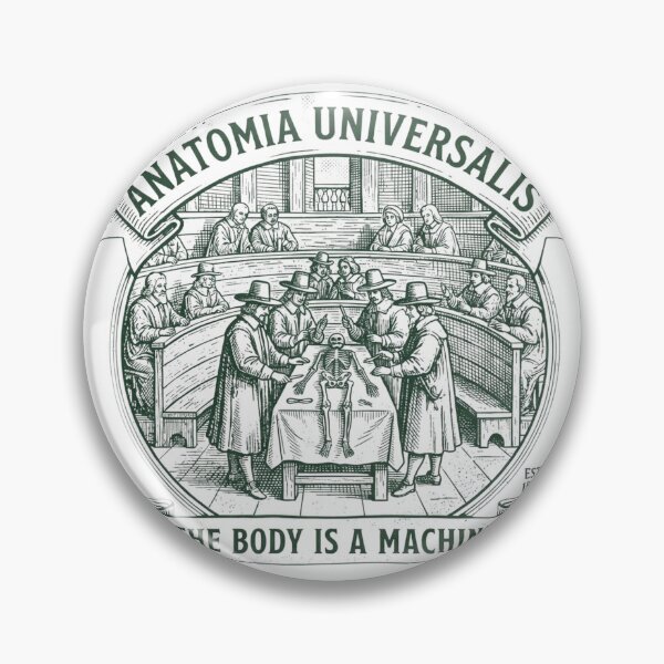Item preview, Dark Academia-Anatomia Universalis EST 1543 designed and sold by w66aboo.